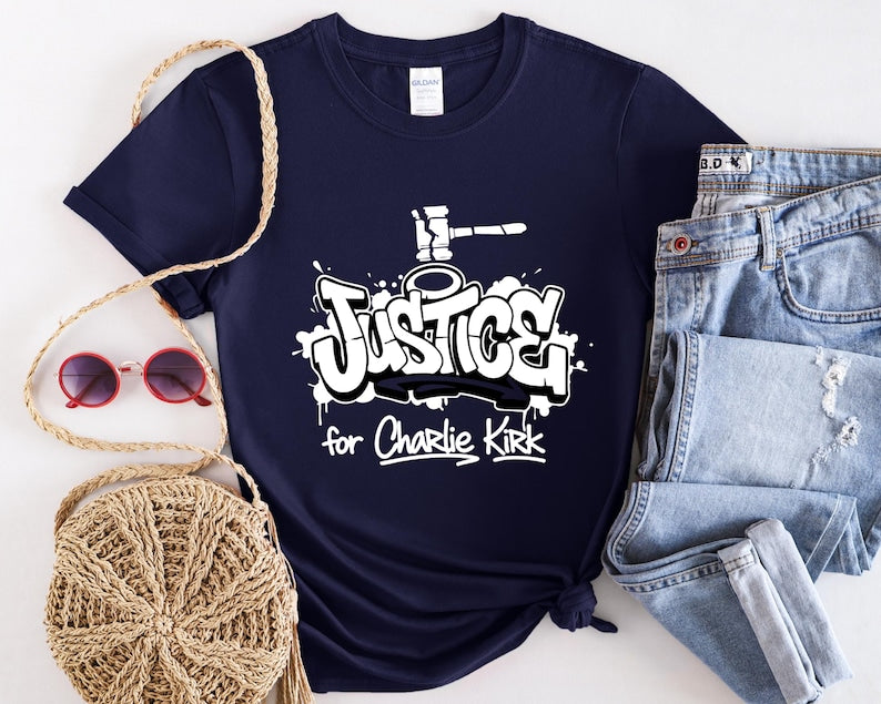 Justice For Charlie Kirk Tee