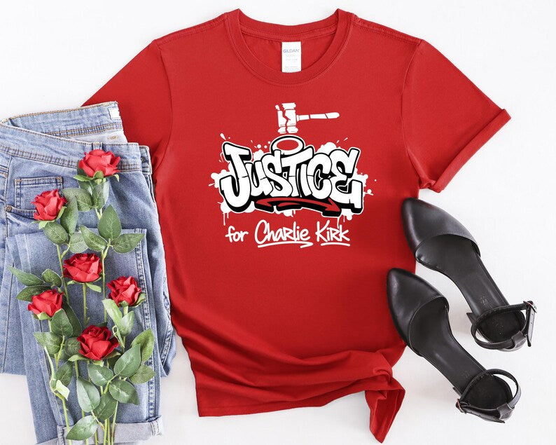 Justice For Charlie Kirk Tee