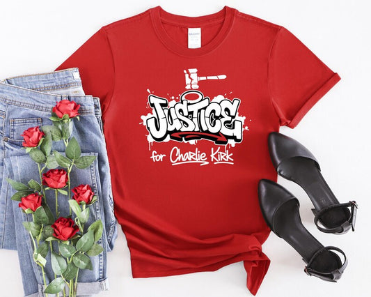 Justice For Charlie Kirk Tee
